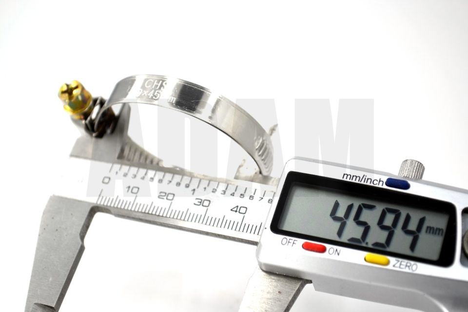 30*45 Paslanmaz Çelik Hortum Boru Tesisat Kelepçesi 1Adet