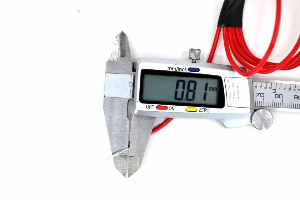 100 Metre 0,75mm² Kırmızı Bakır Kablo Kalaylı Nyaf Tekne Oto Karavan Elektrik Tesisat Kablosu