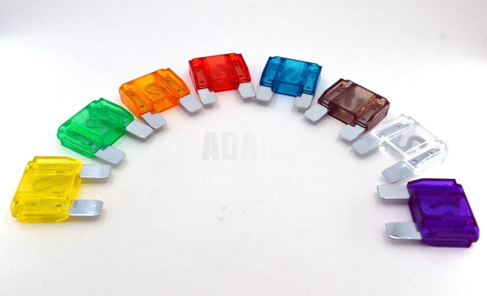 30A Yeşil Şeffaf Büyük Maksi Bıçak Sigorta 30 Amper