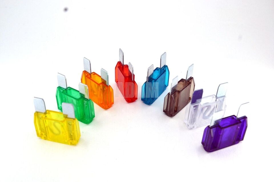 30A Yeşil Şeffaf Büyük Maksi Bıçak Sigorta 30 Amper