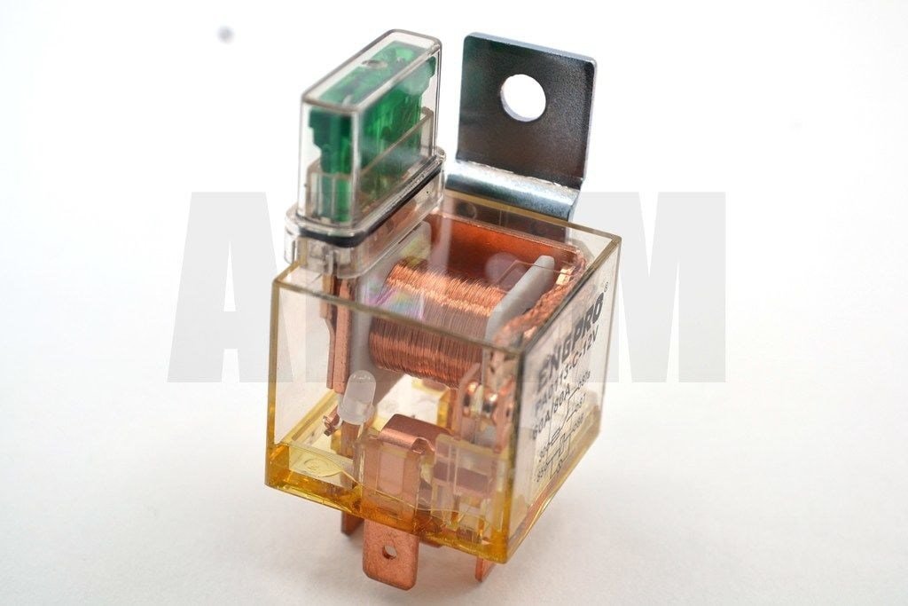 Dirençli Korumalı Sigortalı Ledli Oto Rölesi 12V 60A/80A Mini Röle ENG PA0113