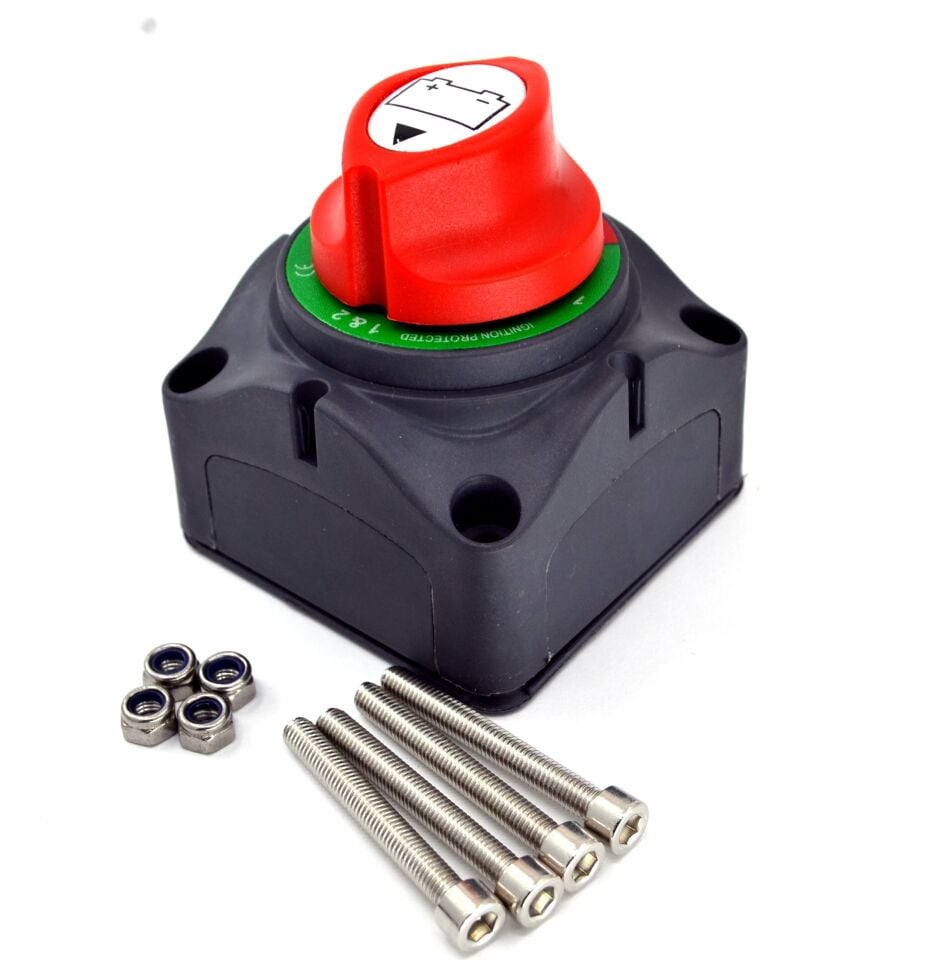 Devre Kesici Both Şalter Çift Akü Bağlantılı 12V 24V 48V 200A