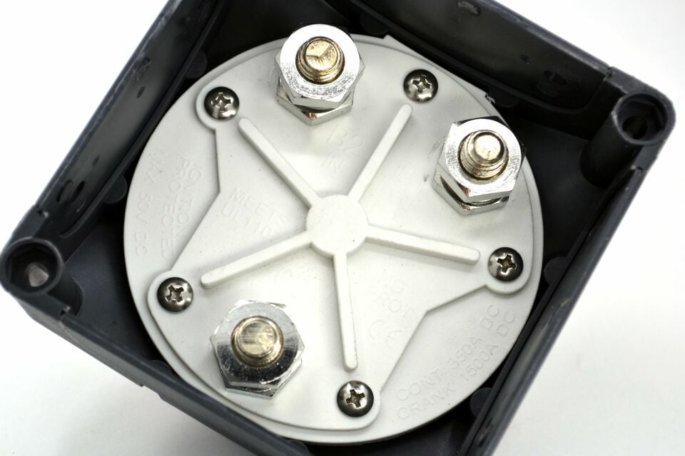 Marine Devre Kesici Both Şalter Çift Akü 12V 24V 48V 350A Büyük MT-ADK500A2