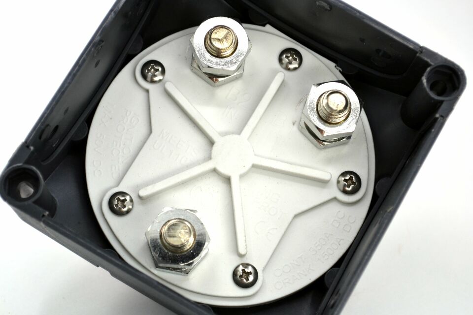 Marine Devre Kesici Both Şalter Çift Akü 12V 24V 48V 350A Büyük MT-ADK500A2