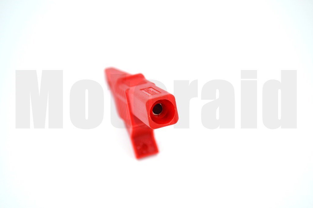 Tam İzole 85mm Kırmızı Krokodil 4mm Banana Jak Girişli