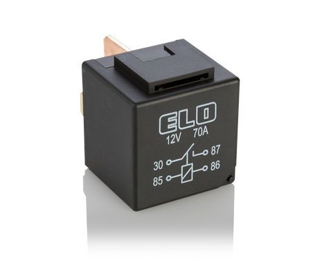Yüksek Amperli Mini Güç Rölesi 4 Fişli 12V 70A Su Geçirmez Marine