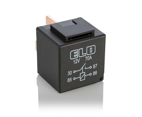 Yüksek Amperli Mini Güç Rölesi 4 Fişli 12V 70A Su Geçirmez Marine