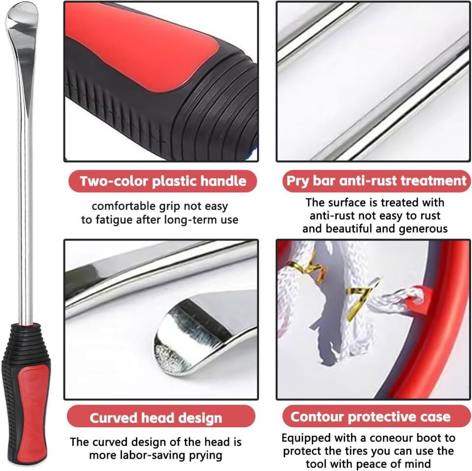 Jant Lastik Takma Sökme Levyesi Montaj Seti Bisiklet Motosiklet