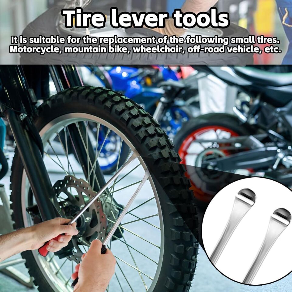 Jant Lastik Takma Sökme Levyesi Montaj Seti Bisiklet Motosiklet