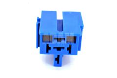 4 ve 5 Fişli Mini Röle Soketi Kablosuz Terminalsiz Mavi