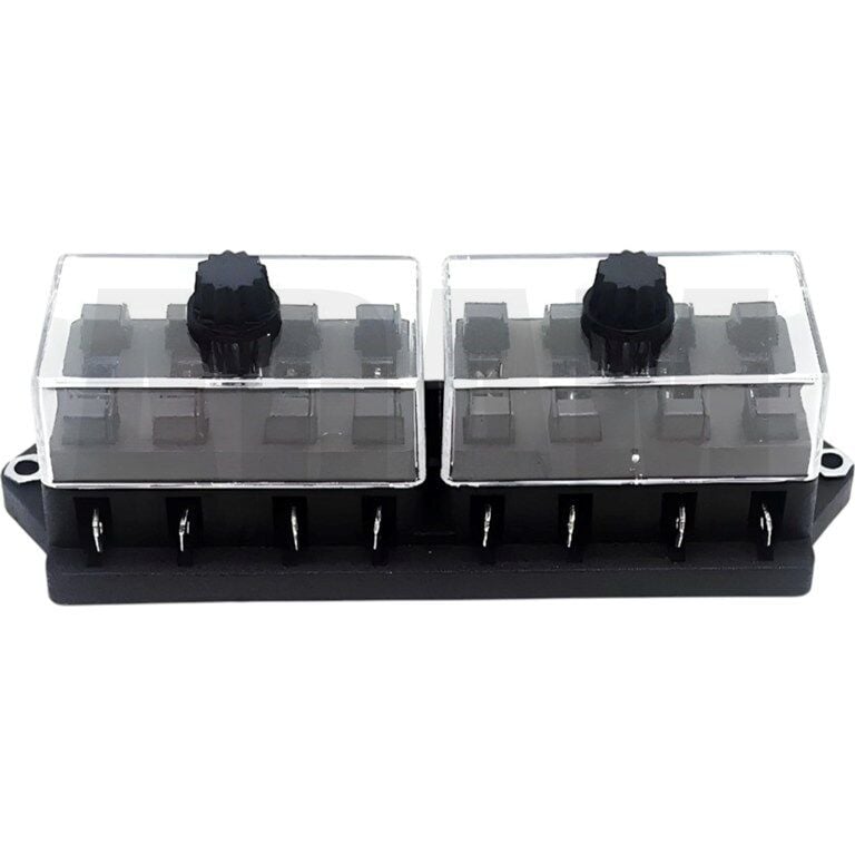 Standart Bıçak Sigorta Yuvası Kutusu 8 Sigortalık