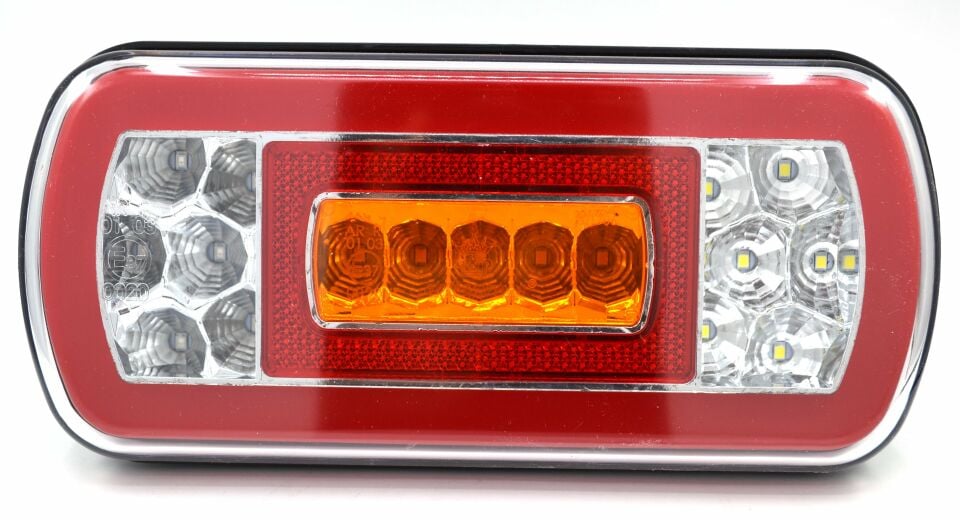 Dorse Karavan Neon Görünüm Led Stop Sinyal Geri Vites Lamba 12V