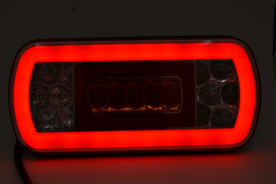 Dorse Karavan Neon Görünüm Led Stop Sinyal Geri Vites Lamba 12V