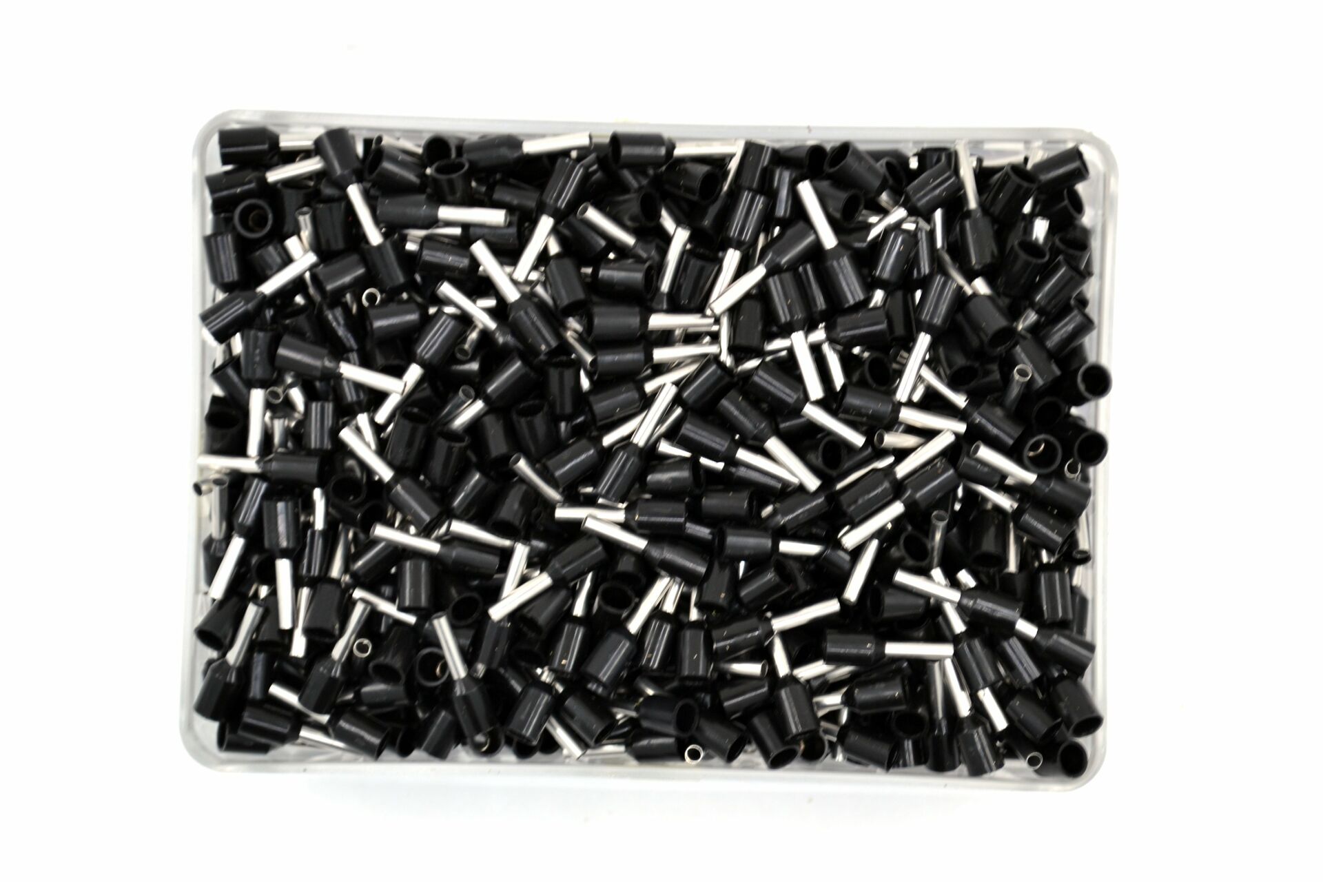 1000 Adet 1,50mm² Kablo Yüksüğü Bakır Siyah Yüksük 1,5mm TYIF-1,5