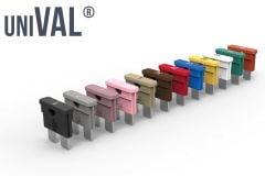 5 Adet 40 Amper Turuncu Standart Bıçak Sigorta 40A