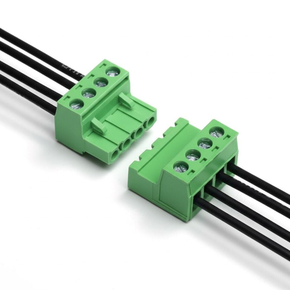 4 Pin Erkek Dişi Oto Soket Konnektör Takımı Kablo Birleştirme Fişi