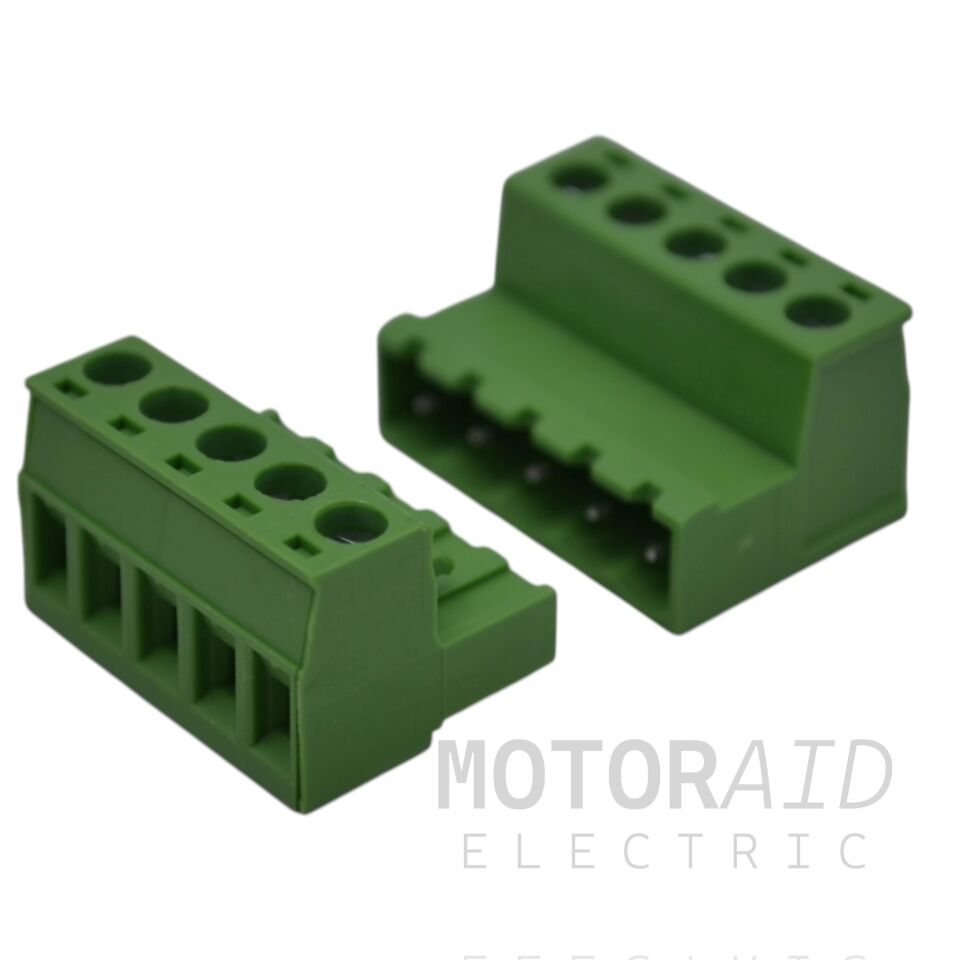 5 Pin Erkek Dişi Oto Soket Konnektör Takımı Kablo Birleştirme Fişi