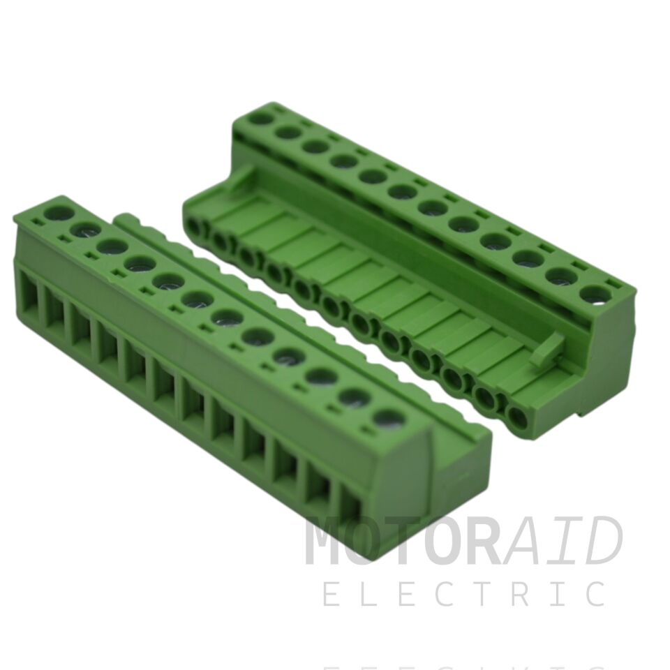 12 Pin Erkek Dişi Oto Soket Konnektör Takımı Kablo Birleştirme Fişi