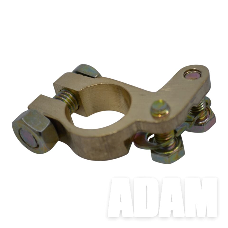 50 Adet (+) Kalın Akü Kutup Başı Terminali Kesme Prinç Artı Kutupsan