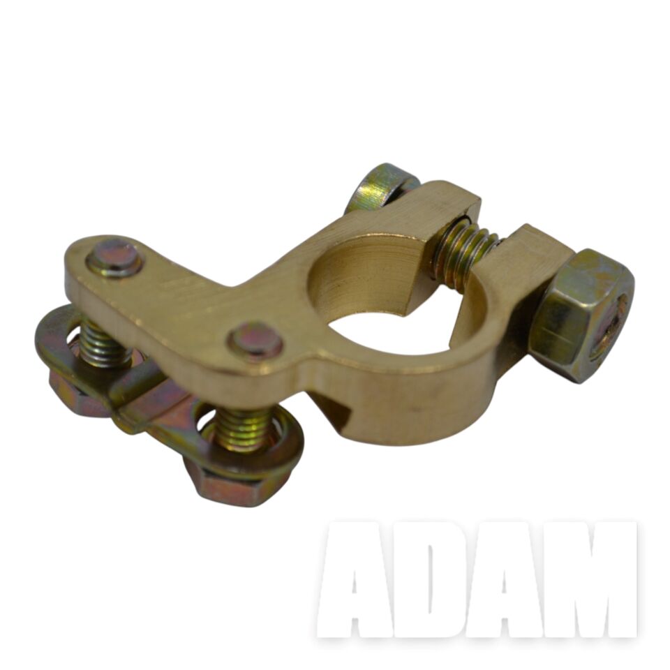 50 Adet (-) Kalın Akü Kutup Başı Terminali Kesme Prinç Eksi Kutupsan