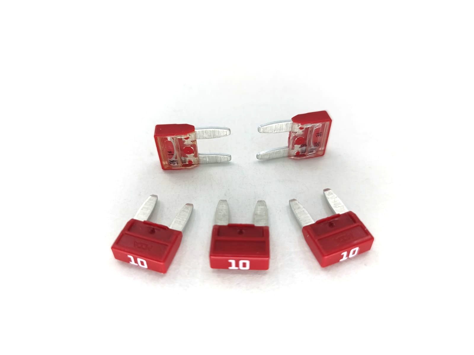 Mini Bıçak Sigorta 5 Adet 10A Kırmızı 10 Amper