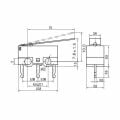 5 Adet Mini Micro Switch Uzun Paletli KW10 Z2P