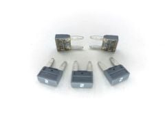 Mini Bıçak Sigorta 5 Adet 2A Gri 2 Amper