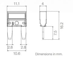 Mini Bıçak Sigorta 5 Adet 30A Yeşil 30 Amper