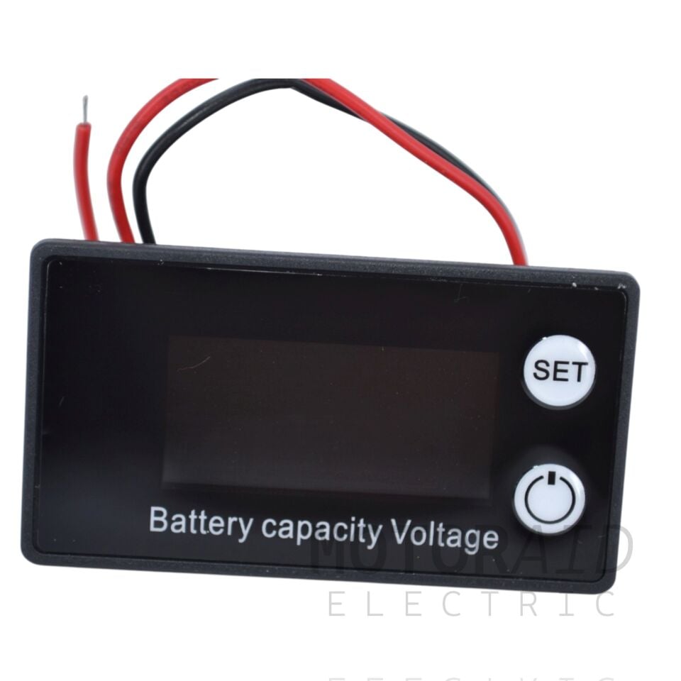 Akü Kapasite Voltaj Göstergesi Dijital