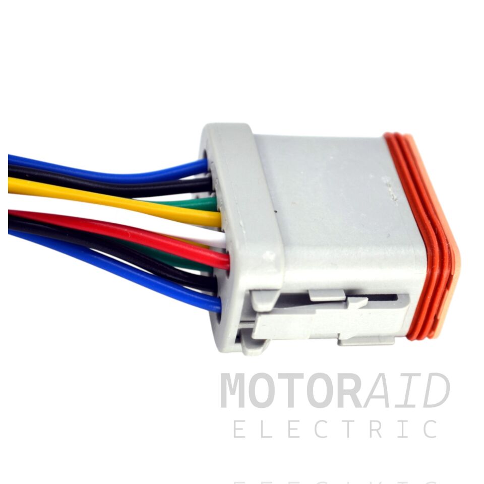 Deutsch Soket 12 Pin Kablolu Erkek Dişi Konnektör Takımı Araç Elektrik Bağlantı