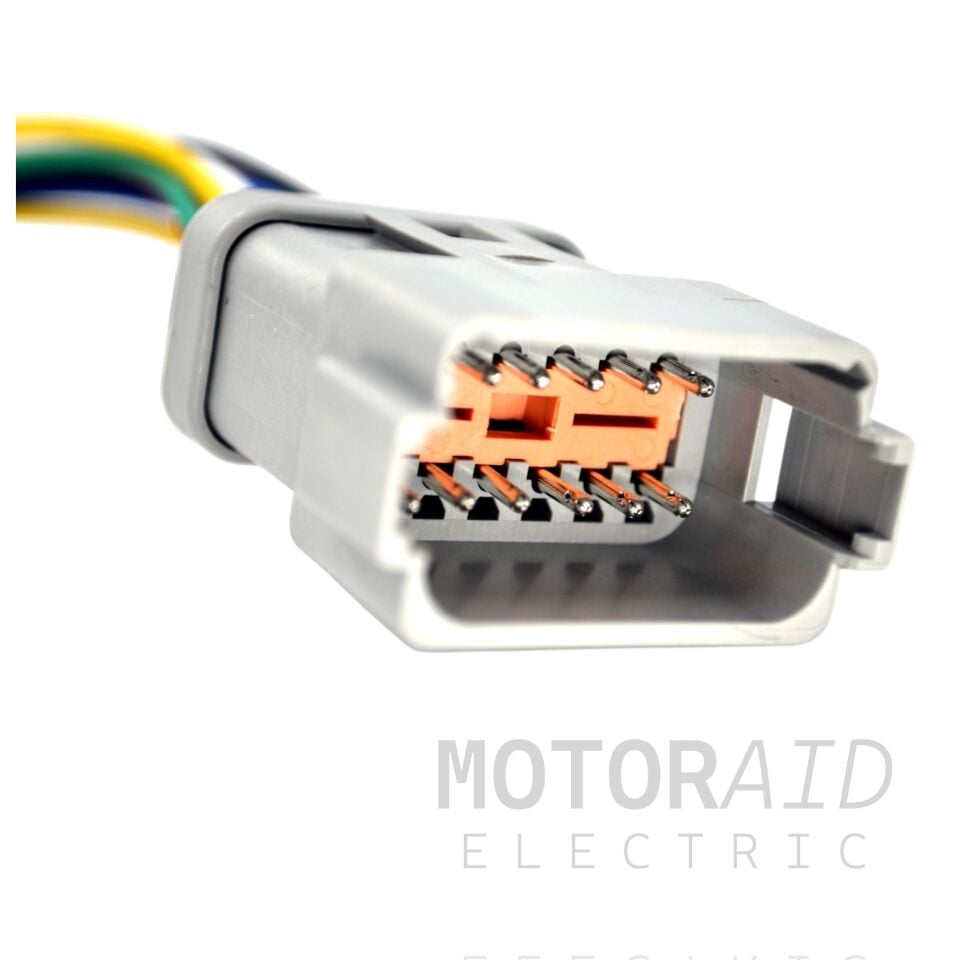 Deutsch Soket 12 Pin Kablolu Erkek Dişi Konnektör Takımı Araç Elektrik Bağlantı
