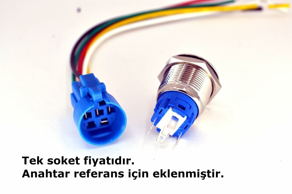 19mm Metal Anahtar Soketi MT-AN19MM