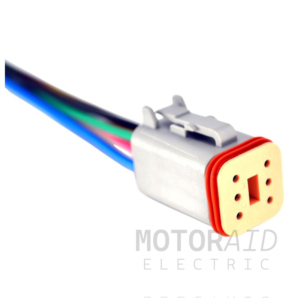 Deutsch Soket 6 Pin Kablolu Erkek Dişi Konnektör Takımı Araç Elektrik Bağlantı