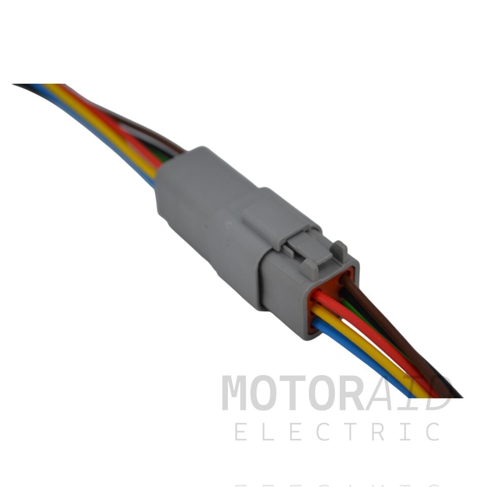 Deutsch Soket 6 Pin Kablolu Erkek Dişi Konnektör Takımı Araç Elektrik Bağlantı