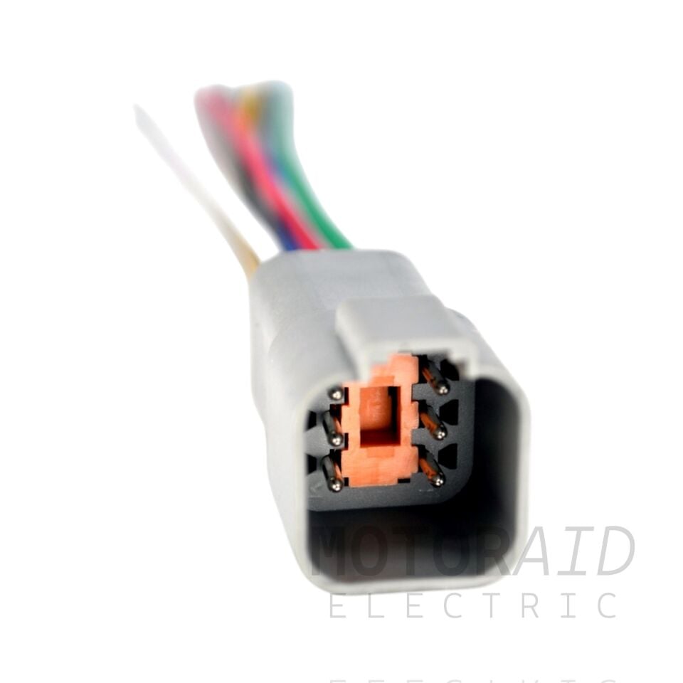 Deutsch Soket 6 Pin Kablolu Erkek Dişi Konnektör Takımı Araç Elektrik Bağlantı