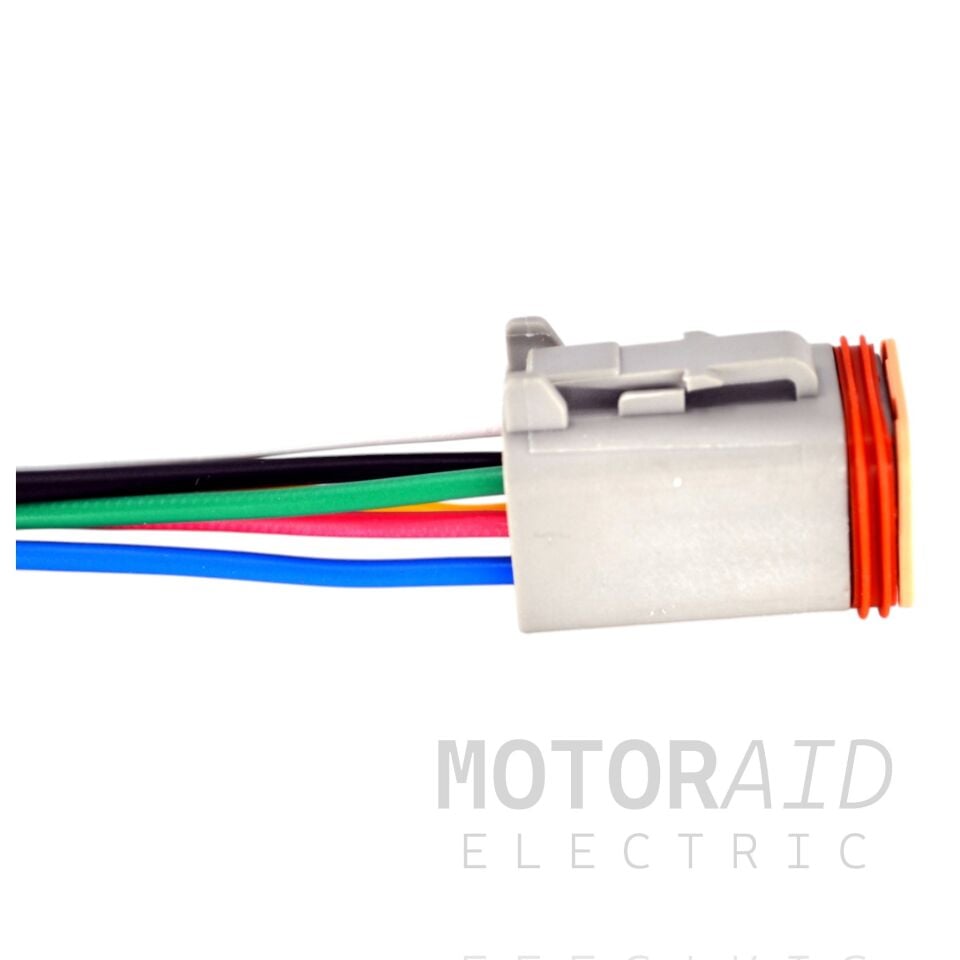 Deutsch Soket 6 Pin Kablolu Erkek Dişi Konnektör Takımı Araç Elektrik Bağlantı