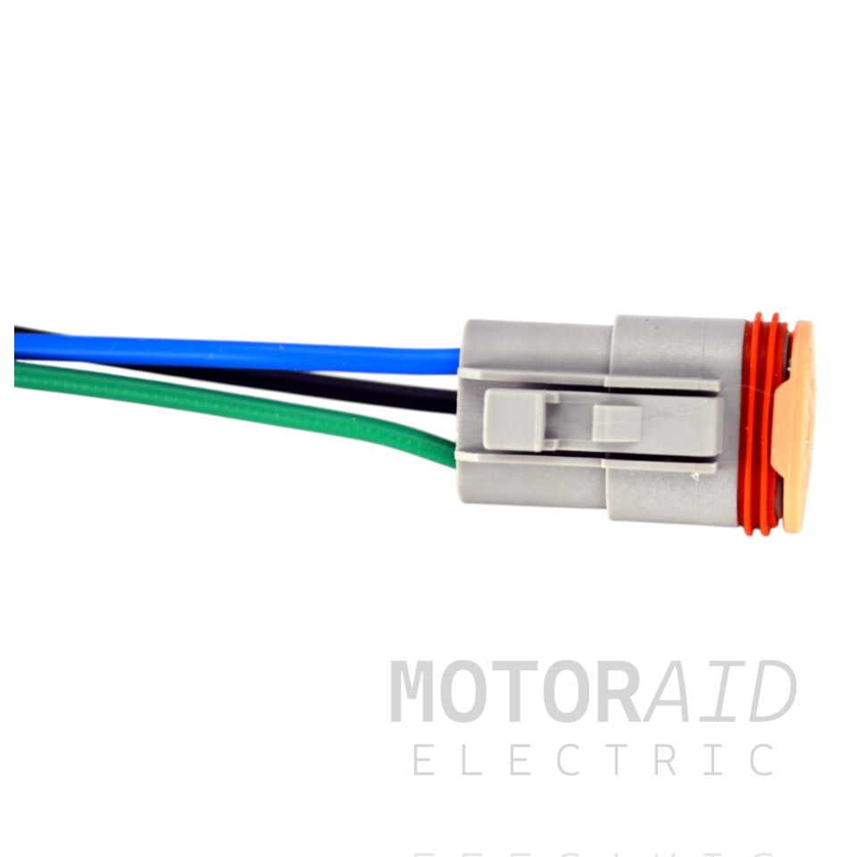 Deutsch Soket 3 Pin Kablolu Erkek Dişi Konnektör Takımı Araç Elektrik Bağlantı