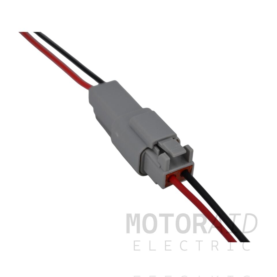 Deutsch Soket 2 Pin Kablolu Erkek Dişi Konnektör Takımı Araç Elektrik Bağlantı