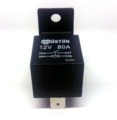 Mini Röle 12V 80A Güç Rölesi 4 Fişli Rl800
