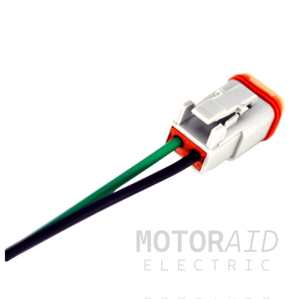 Deutsch Soket 2 Pin Kablolu Erkek Dişi Konnektör Takımı Araç Elektrik Bağlantı