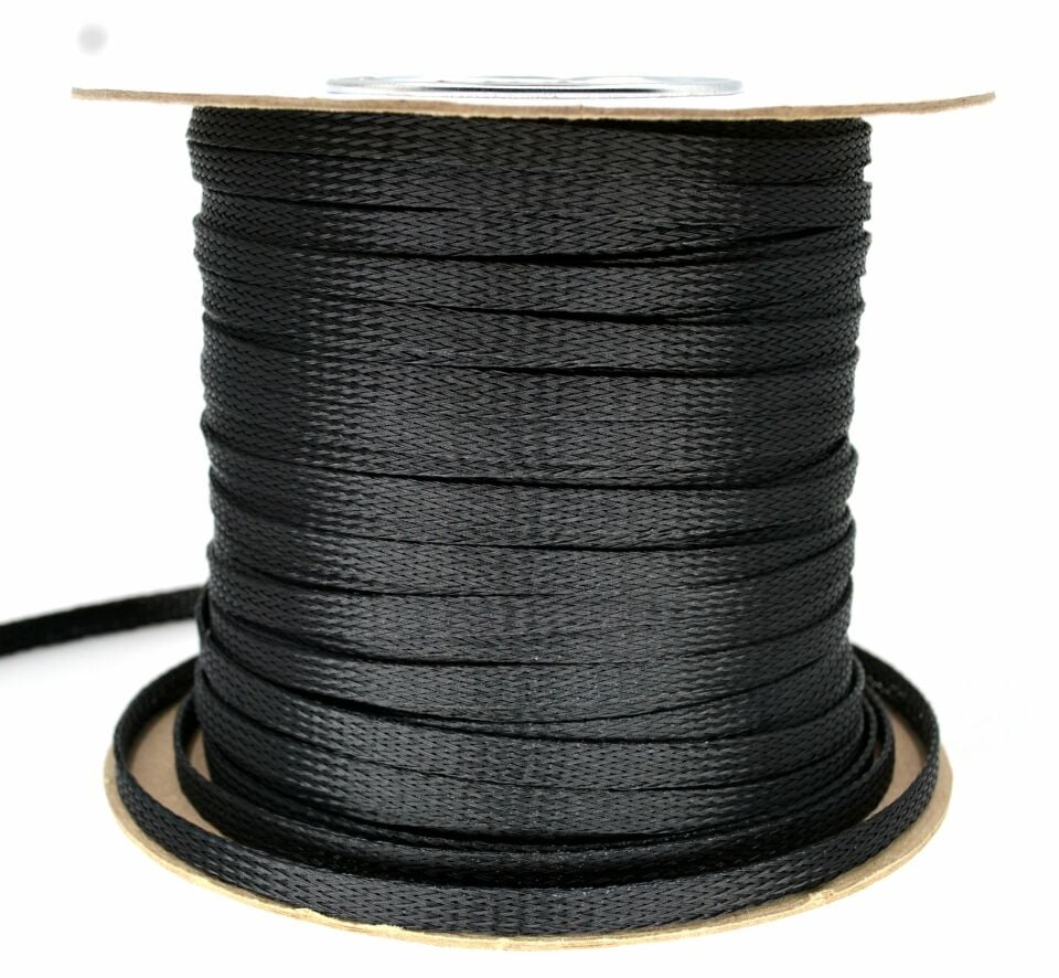 6mm Kablo Toplama Çorabı Siyah 100 Metrelik Top MT-KTC06 Çorap