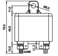 Yüksek Amperli Güç Rölesi 120 Amper 12V 120A 201005011