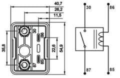 Marine Yüksek Amperli Güç Rölesi 12V 120A Su Geçirmez