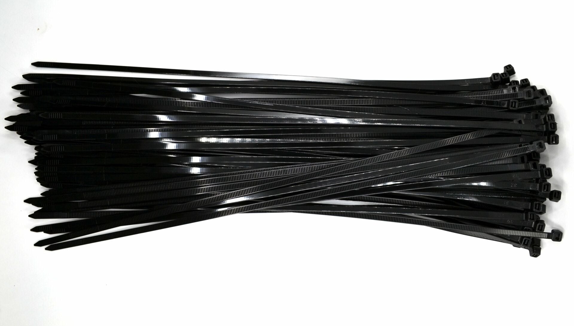 43cm Siyah Kablo Bağı 430x4,8 Ultraviyole Dayanıklı 100 Adetli Poşet