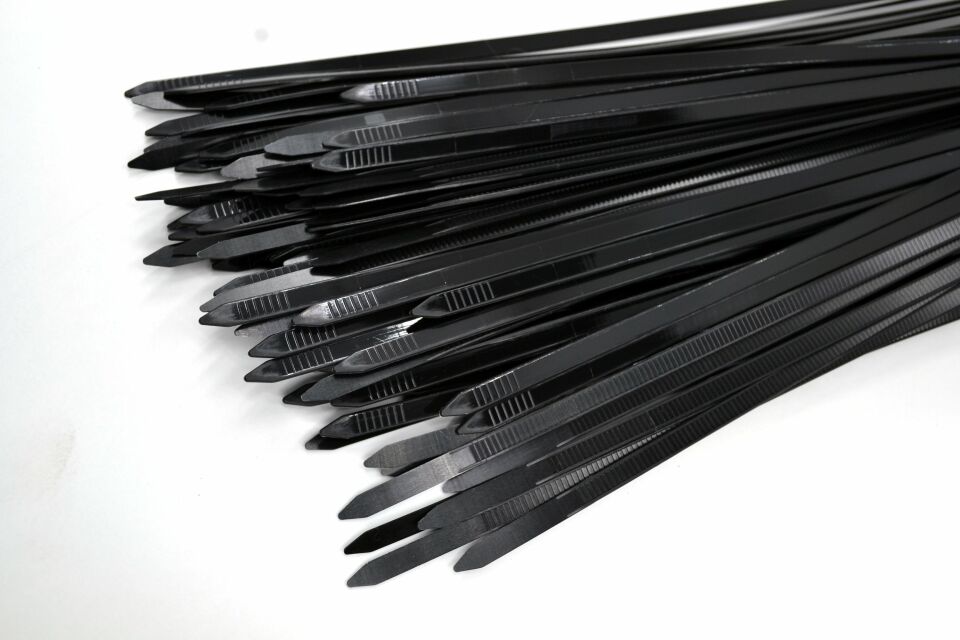 430x4,8 Ultraviyole Dayanıklı Kablo Bağı Siyah 100 Adetli Poşet MT-UV430