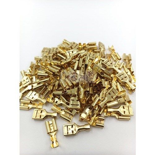 100 Adet 9,5 Tırnaksız Dişi Terminal Fiş Kablo Ucu