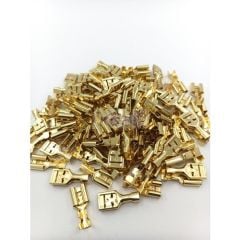 100 Adet 9,5 Tırnaksız Dişi Terminal Fiş Kablo Ucu