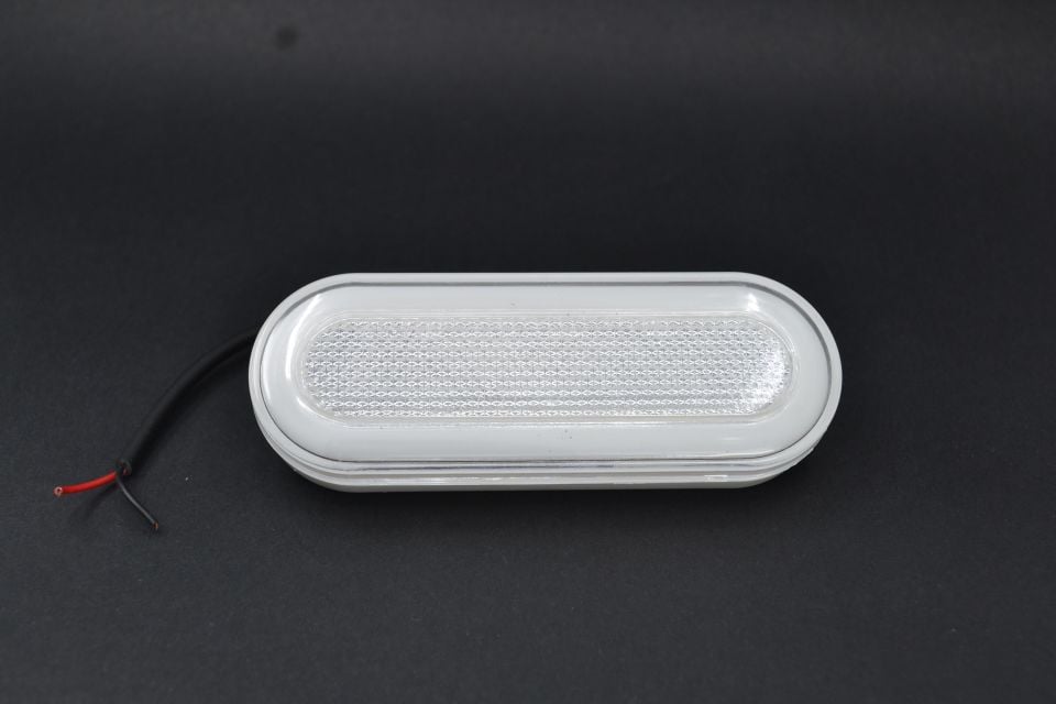 Dorse Karavan Neon Görünüm Led Sinyal İşaret Lamba Beyaz 12V 24V