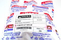 Fiş Kılıfı Şeffaf 6,3 Dişi Terminal İçin 300 Adet Muhafaza