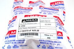 300 Adet Fiş Kılıfı Şeffaf 6,3 Dişi Terminal İçin Kablo Ucu Muhafaza